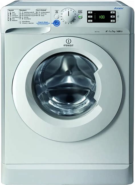 indesit washing machine instructions